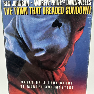 その他 60's [VHS] The Town That Dreaded Sundown VHS 1976 HORROR SLASHER NEW SEALED