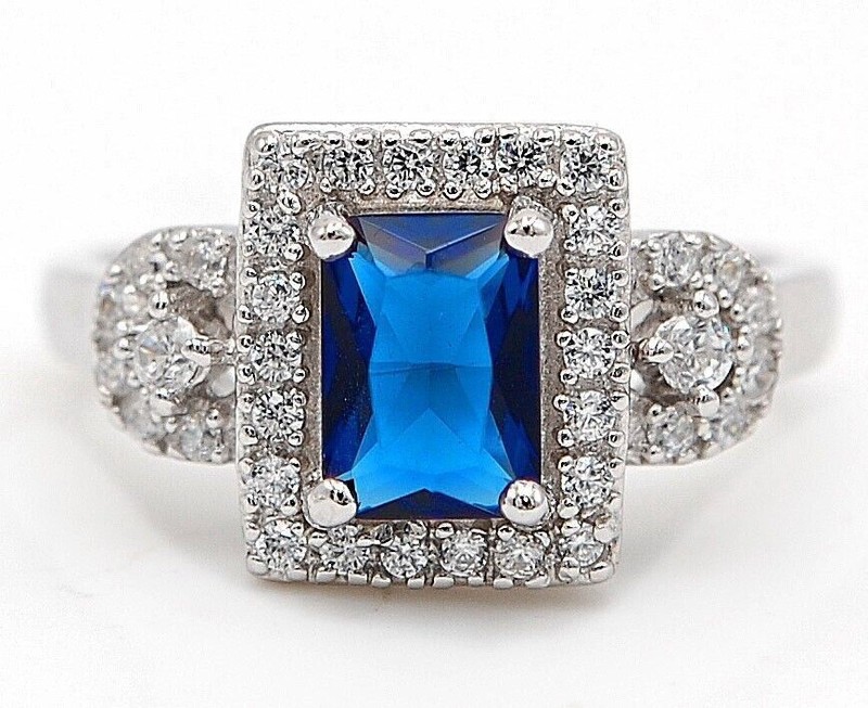 3CT Heat Treated Kyanite 925 Solid Sterling Silver Ring Sz 6 U3-6