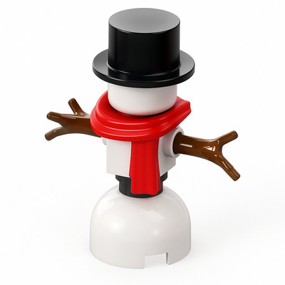 Advent Calendar 2024, City (Day 19) - Snowman 60436-20