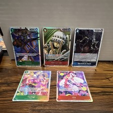 One Piece Card Game EB03 Foil Character Card Lot 5x Kikunojo Law Teach Uta