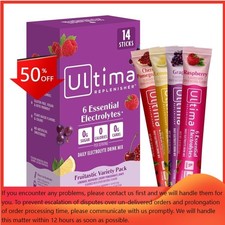 Ultima Replenisher Daily Hydration Electrolyte Stick Packs-Fruitastic-1.7oz/14ct