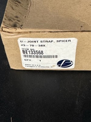 U-Joint Strap Spicer #3-70-38X BE133568 Made In USA