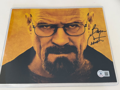 Bryan Cranston - Walter White - COA Beckett Autograph Breaking Bad