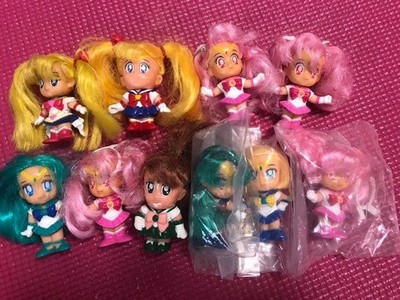 sailor moon figure set of 10, Three of them are still in their bags, good condi