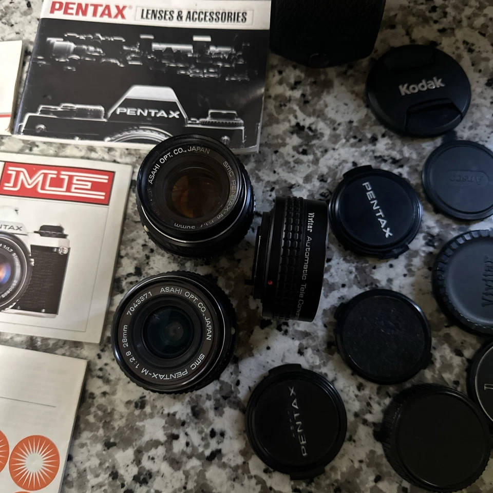 Ashahi Pentax ME Lenses Set Of Three  - Image 2 of 4