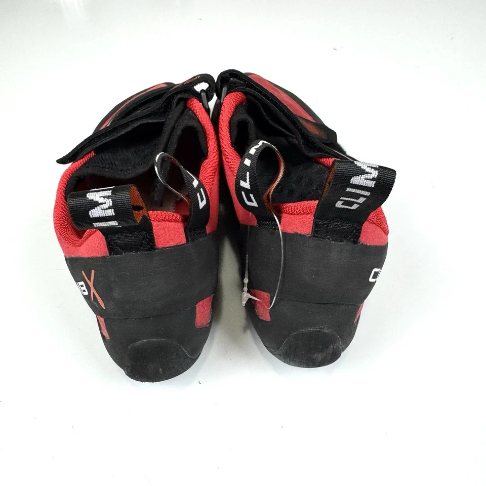 NEW Climb X Rave Strap Climbing Shoes Racing Red US Women's Size 11 /US Men's 10 - Image 4 of 4