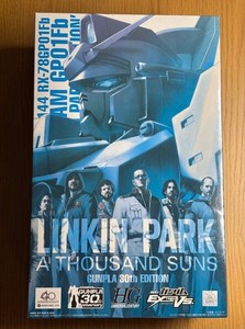 RX-78GP01Fb ガンダム LINKIN PARK EDITION HGUC RX-78 Gundam GP01Fb Linkin Park Edition & A Thousand Suns CD