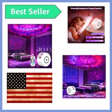 Galaxy Projector for Bedroom Night Light for Kids with Timer and Remote