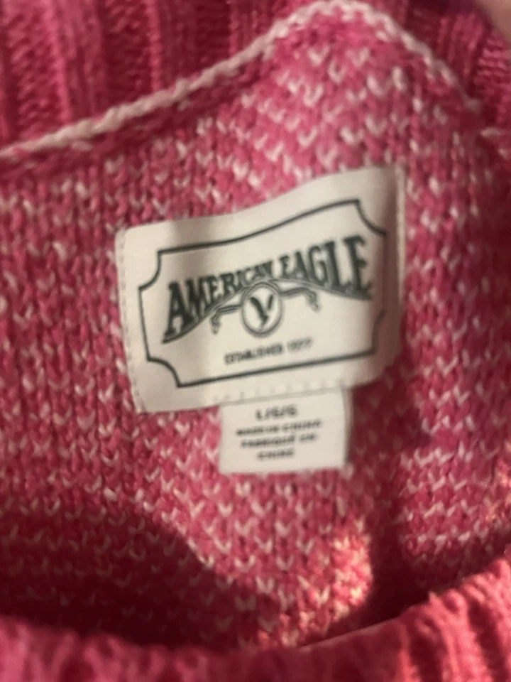 Suéter Pullover American Eagle Manga Larga, Para Mujer Talla Grande Nuevo Con Etiquetas Foto 3 de 3