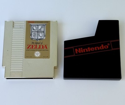 Nintendo NES - The Legend of Zelda Spiel / Modul im Nintendo Schuber