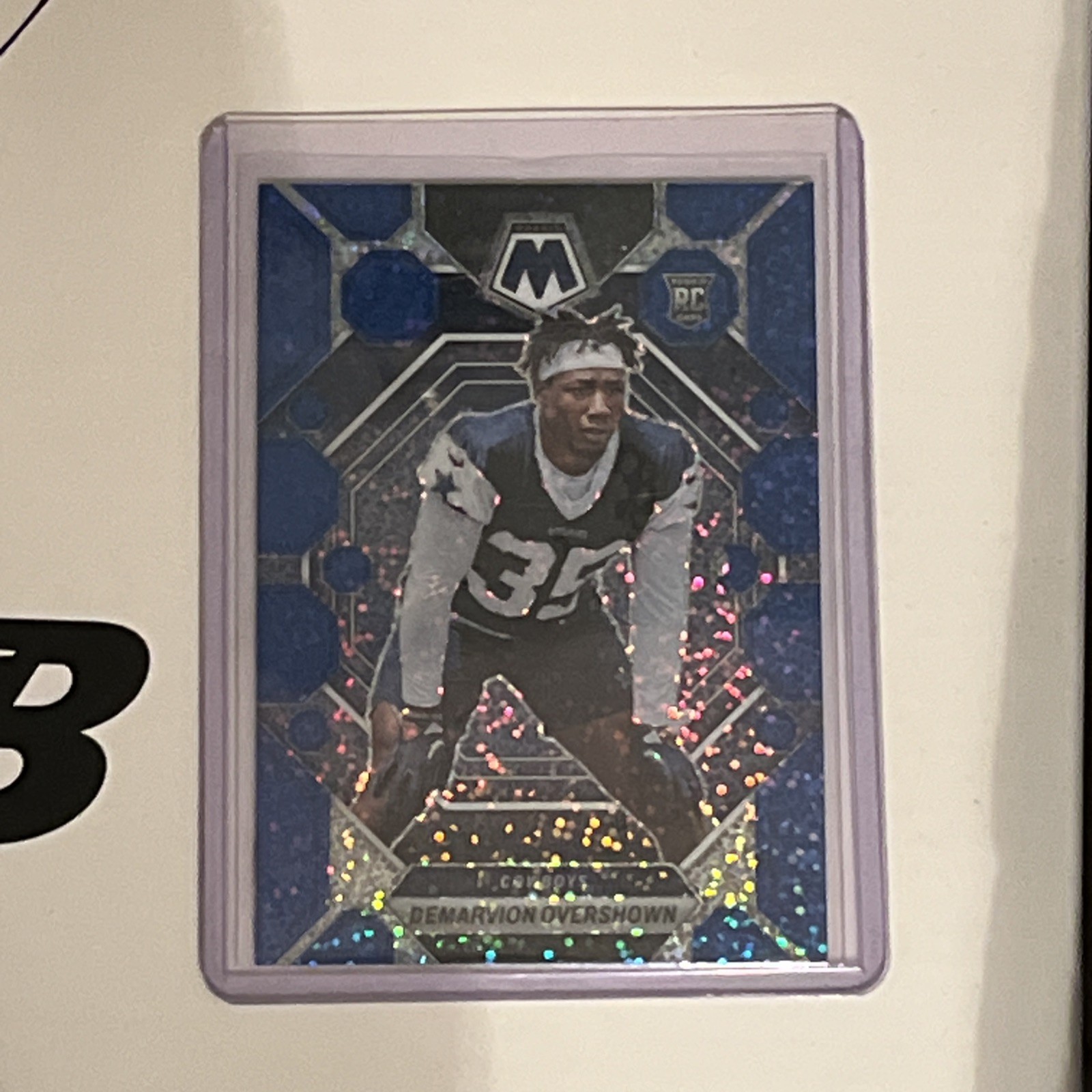DeMarvion Overshown Panini Mosaic #308 Blue Sparkle