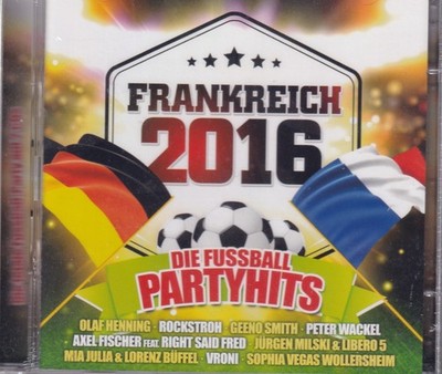 Fetenhits Fußball 2x CD Partyhits für Fans Hits 2016 WM EM Sealed NEU OVP #K2254