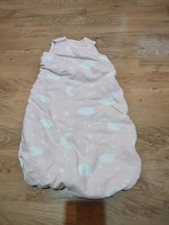 Next Baby Sleep Bag with sleevless, pink, 2.5 tog, 0-6 months 