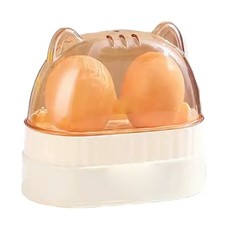 Compact Mini Egg Cooker For 2 Eggs With Automatic Shut Off For Quick Breakfast