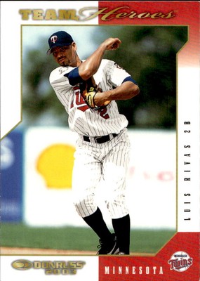 Card Baseball Donruss 2002 # 288 Luis Rivas | eBay