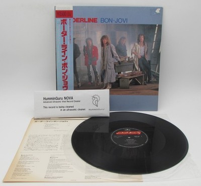 Bon Jovi Borderline W/Obi Japan Vinyl LP 15PP56 S1752