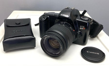 Canon EOS Rebel X 35mm SLR Film Camera 35-80mm Lens, Flash Strap