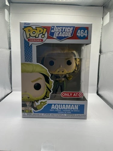 Funko Pop Heroes Justice League Aquaman 464 Target Exclusive DC Vinyl 2022