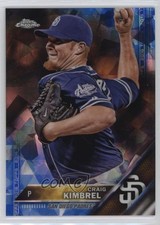 2016 Topps Box Set Chrome Sapphire Edition /250 Craig Kimbrel #13 0j53