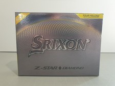 Srixon Z-Star Diamond Golfbälle Gelb (12er Pack)