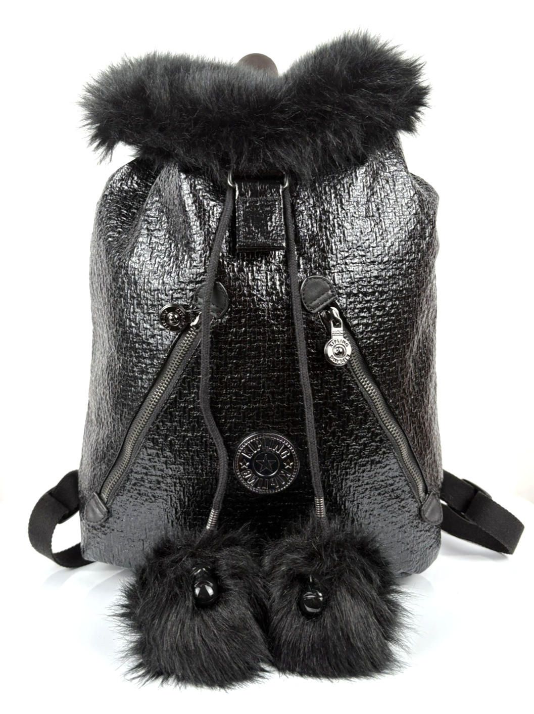 Kipling 'Fundamental' Backpack - Shocking Black -… - image 1