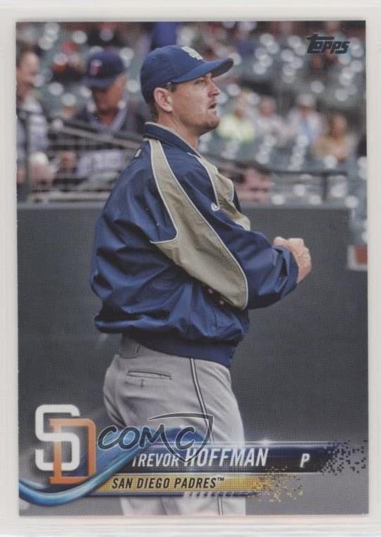 2018 Topps Update Legend Variation SP Trevor Hoffman #US217 HOF 12g7