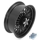 16x5.5 Fat Spoke Rear Wheel Rim Hub for Harley Softail SLIM FLSL 2018-2021 Black