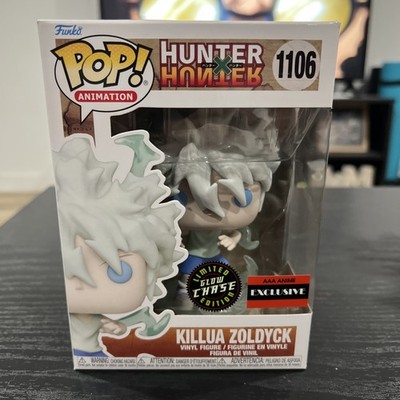 Funko Pop! Hunter x Hunter - Killua Zoldyck #1106 Glow Chase AAA w/ Protector