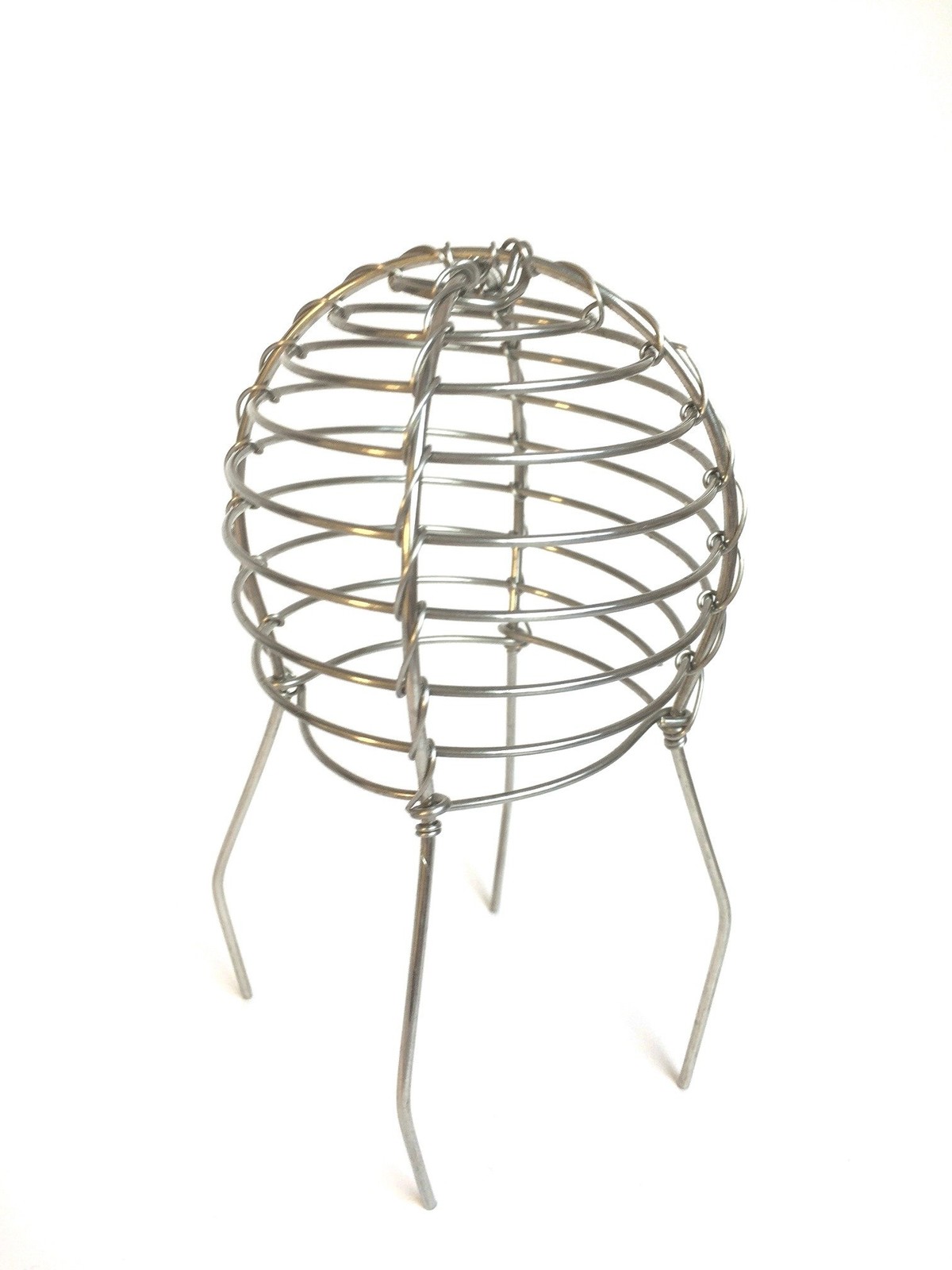 2 Pack - Gutter Pipe Leaf Wire Balloon 63-75mm - Galvanised Grey