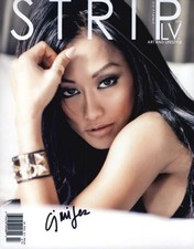 Cj Miles signed model 8x10 Photo -PROOF- -CERTIFICATE-  (A00132)