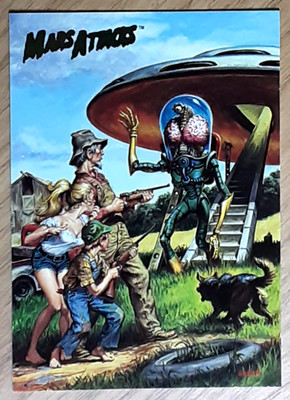 2012 Topps Mars Attacks Karte 72 NEUE MISSIONEN.