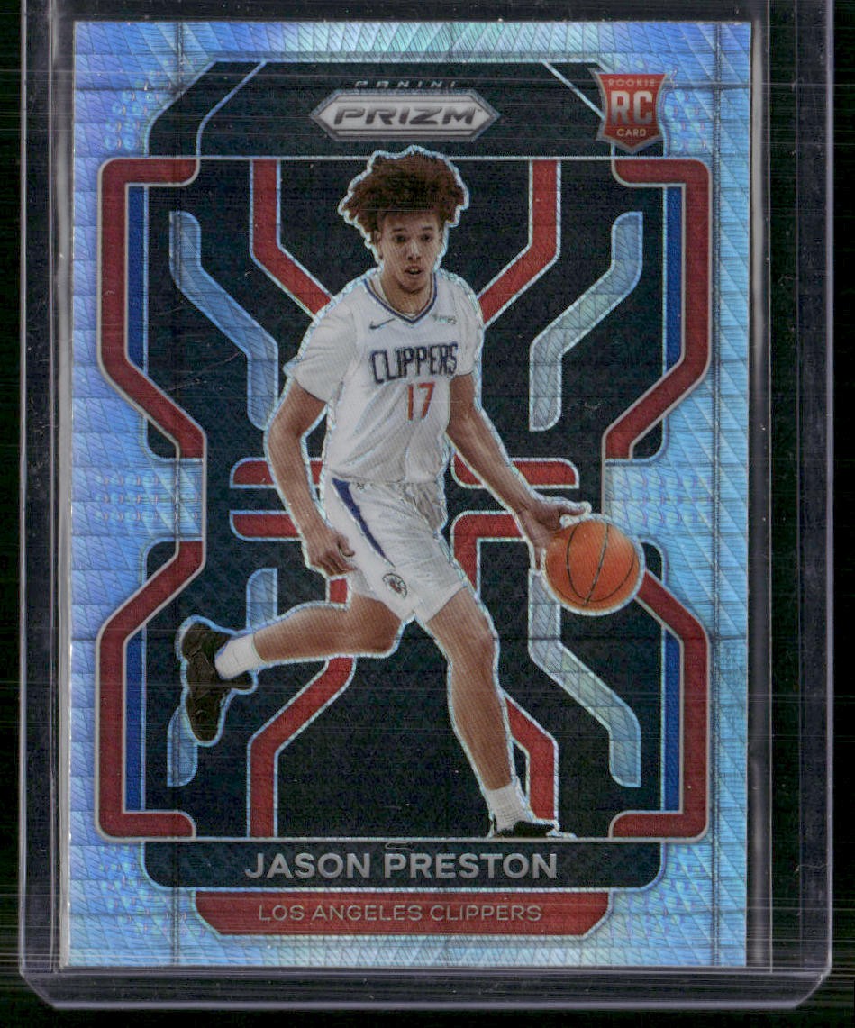 2021-22 Panini Prizm #327 Jason Preston Hyper