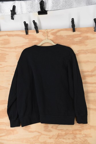 Sudadera Nike Bordada Cadena Dorada JUST DO IT Negra Mujer Mediana CZ4022-010 - Imagen 10 de 11
