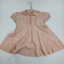 A Cinderella Frock Shirley Temple Brand Dress Vintage Peach Colored