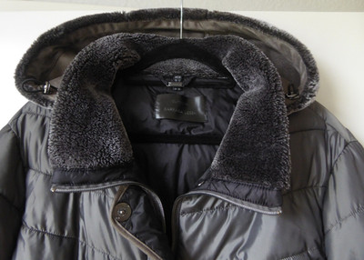 Barbara Lebek Damen Kurzmantel Jacke Gr.50 Farbe stone