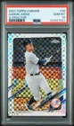 2021 Topps Chrome X-Fractor #99 Aaron Judge PSA 10 New York Yankees 009403