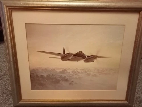 RAF Mosquito De Havilland WW2 Print Gerald Coulson Framed