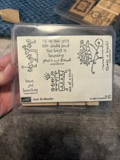 Love Ya Bunches 6 Stamp Set Stampin' Up Mounted Stamp Set New