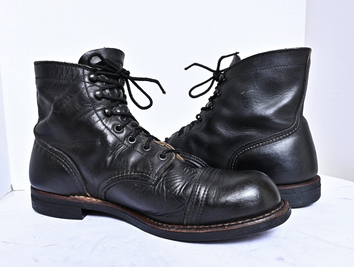 Red Wing Shoes USA Iron Ranger 8086 Leather Biker Work Ankle Boots