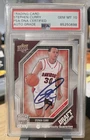 2009 Upper Deck #34 Stephen Curry Autograph RC PSA Gem Mint 10. Auto Grade