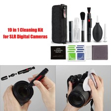 19Pcs Camera Cleaner Kit DSLR Lens Camera Sensor Cleaning Lens Cleaner Kit New