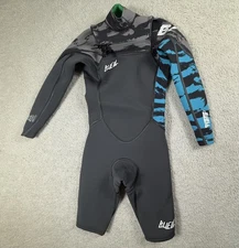 Buell RB1 JOB Accelerator 2mm Long Sleeve Spring Kids Wetsuit Chest Zip Surf j 8