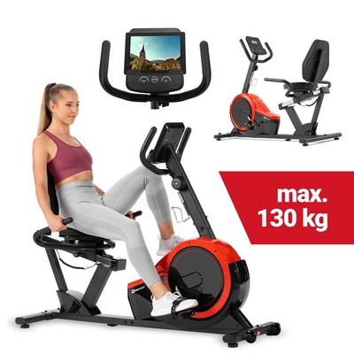 Liegeergometer HS-060L Liegeheimtrainer Liegerad mit Pulssensoren Sitzergometer