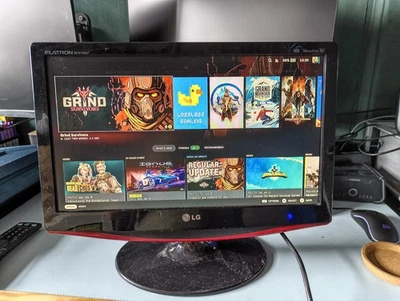 LG Flatron M197WDP-PZ 19” HD Ready LCD TV/Monitor With Freeview No Remote - Image 1 of 4