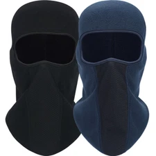 1 Hole Tactical Balaclava Ski Full Face Mask Winter Warm Fleece Hood Mask Hat US