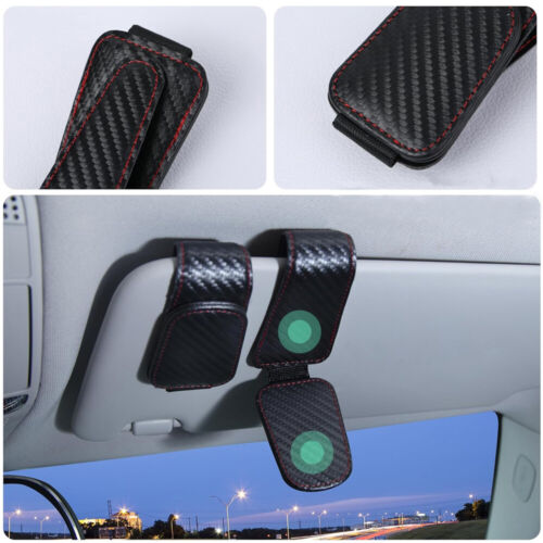 Car Accessories Eyeglass Holder Glasses Organizer Magnetic Sunglasses Holder - Picture 8 of 12