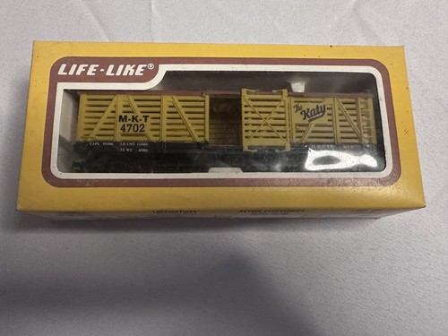 Life-Like 8460 Cattle-Car - HO Scale - NEW IN BOX - 第 1/4 張圖片