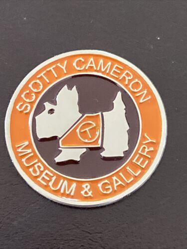 Scotty Cameron Museum & Gallery Golf Ball Marker - Picture 1 of 2