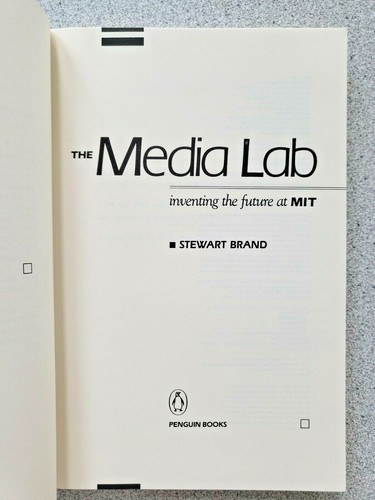 1988 THE MEDIA LAB Inventing the Future at M.I.T. by Stewart Brand : PB book - Imagen 3 de 9