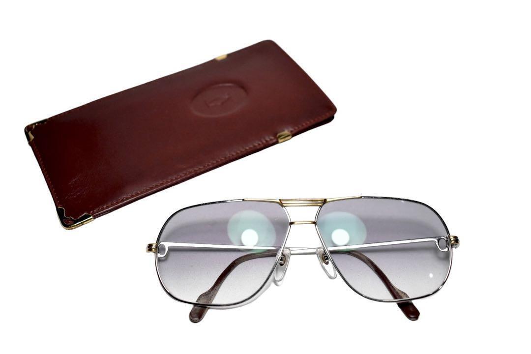 Cartier Sunglasses Trinity Full Rim Teardrop Vintage 1988 | eBay Cartier Sunglasses Trinity Full Rim Teardrop Vintage 1988 | eBay